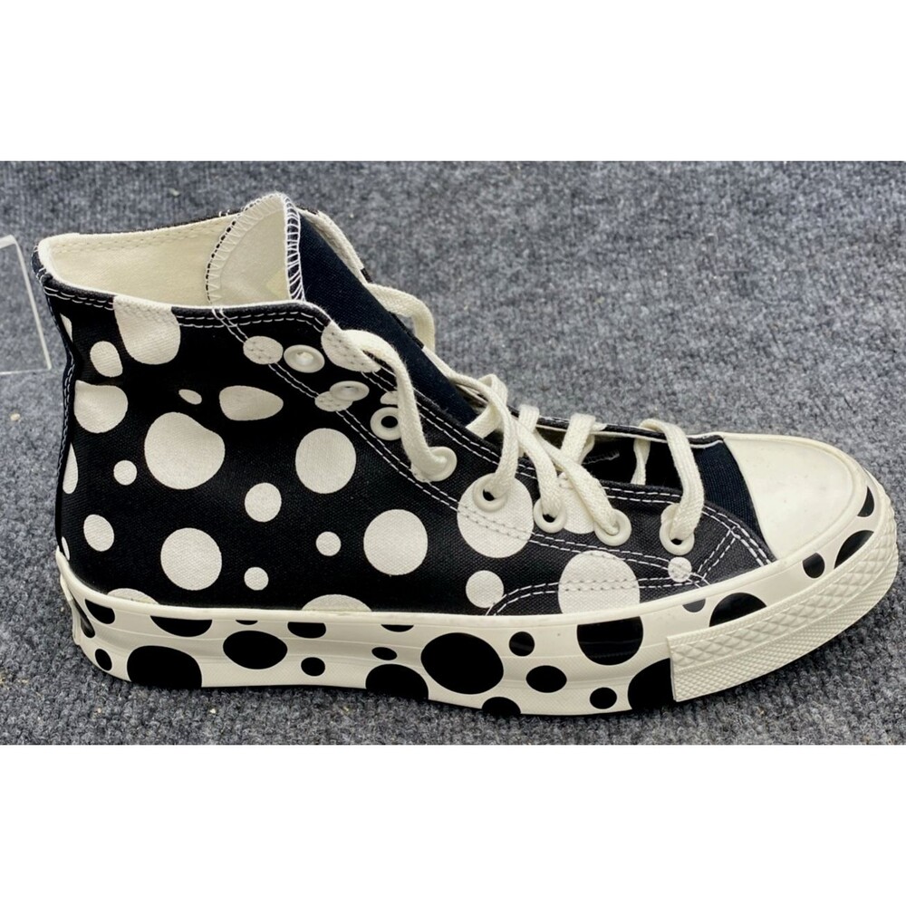 Converse Chuck 70 Hi Polka Dot Black White Sneakers Women's Size 9 NWOB A01182C - Picture 3 of 11